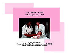 C-section Deliveries in Pennsylvania 1999